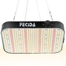 Luz LED Grow Light Fecida 65W 6000lm de espectro total regulável