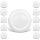 Luz LED JULLISON 10 Pzas 10W 4" Regulable Blanco Frío