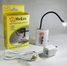 Luz LED para artesanato e costura ViviLux 1200 lúmens sem fio