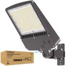 Luz LED para estacionamento HYPERLITE 200W 30000LM 5000K com fotocélula