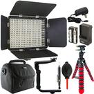 Luz LED para foto e vídeo 330 Varicolor Ultra Slim + Acessórios