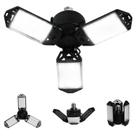 Luz LED para Garagem Meiqils 80W 8000 lm com 3 Painéis Ajustáveis