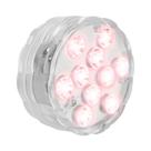 Luz LED RGB Para Piscina Com Controle Remoto, 10 LEDs, Lâmpada Subaquática Portátil a Bateria Para