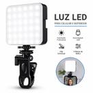 Luz LED Selfie para Celular Vídeos TikTok Reels YouTube Iluminação Profissional