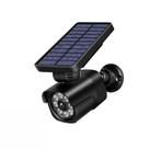 Luz LED Solar Externa Com Câmera Falsa, Sensor De Movimento PIR Sem Fio, Lâmpada Para Jardim E