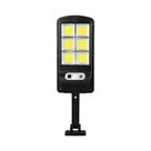 Luz LED Solar Inteligente De 300W Com Sensor De Movimento PIR, Lâmpada De Rua À Prova d'Água Com