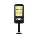 Luz LED Solar Inteligente De 300W Com Sensor De Movimento PIR, Lâmpada De Rua À Prova d'Água Com