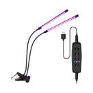 Luz LED USB Para Cultivo De Plantas Com 10 Níveis Reguláveis, Espectro Completo, Para Jardim