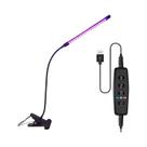 Luz LED USB Para Cultivo De Plantas Com 10 Níveis Reguláveis, Espectro Completo, Para Jardim