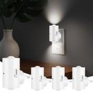 Luz Nocturna LED BMXKPO Ajustable Crepúsculo a Amanecer Paquete de 4