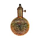 Luz Noturna 3D Com Efeito De Fogos De Artifício Estrela E27 Candeeiro De Mesa 110V 220V Cabeceira