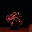 Luz noturna 3D LED Agatsuma Zenitsu Demon Slayer Anime