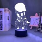 Luz noturna 3D LED Brawls Stars Edgars Color Changing Kids
