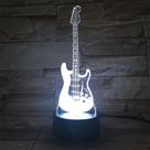 Luz noturna 3D LED Color Changing Bass 3D para crianças e crianças
