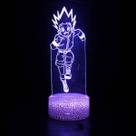 Luz noturna 3D LED Illusion Hunter x Hunter Gon Freecss Luz noturna 3D LED Illusion Hunter x Hunter Gon Freecss