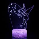 Luz noturna Angel LED Creative Colorful Touch Visual Light