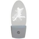 Luz Noturna Automática Bivolt Com Movimento Futebol Com Sensor DNI6152 - 6152 - KEY WEST Luz Noturna Automática Bivolt Com Movimento Futebol Com Sensor DNI6152 - 6152 - KEY WEST
