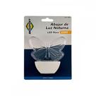 Luz Noturna Brasfort Borboleta Led Rosa 127V. - 8855 Luz Noturna Brasfort Borboleta Led Rosa 127V. - 8855