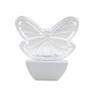 Luz Noturna Brasfort Led Borboleta Rosa 127