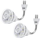 Luz noturna com sensor de movimento DEKELIY PIR Infrared 5W branca