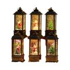 Luz Noturna De Natal Do Papai Noel Para Árvore De Natal, Decoração De Mesa, Estatueta Miniatura