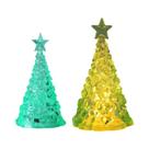 Luz Noturna De Natal LED Colorida E Quente Com Cristais Brilhantes, Alimentada Por USB, Decoração De