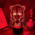Luz noturna em acrílico 3D The Rising Of The Shield Hero Raphtalia