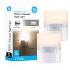 Luz noturna GE LED Motion Sensor de movimento 40 lúmens, branco macio, pacote com 2 unidades