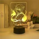 Luz noturna Kamisama Kiss Hiyori Tamaki USB 5V acrílico ABS Luz noturna Kamisama Kiss Hiyori Tamaki USB 5V acrílico ABS