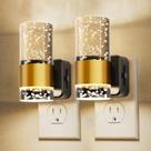 Luz noturna L LOHAS LED regulável 3000K, plug-in com sensor 2PK