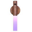 Luz noturna LANDGOO RGB Sensor de Movimento Recarregável Walnut
