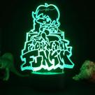 Luz noturna LED 3D às sextas-feiras à noite Funkins Color Changing