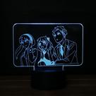 Luz noturna LED 3D Espia Familys Loids Forgers Yors Forgers