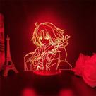 Luz noturna LED 3D Gardens Of Sinners Ryougis Shikis Color C