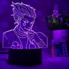 Luz noturna LED 3D Hunters Hunters Hisokas Color Changing