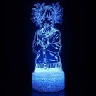 Luz noturna LED 3D Illu My Heros Academias Himiko Toga Anime