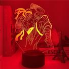 Luz noturna LED 3D Lols Lees Sins Color Changing para crianças Luz noturna LED 3D Lols Lees Sins Color Changing para crianças