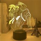 Luz noturna LED 3D Lols Lees Sins Color Changing para crianças Luz noturna LED 3D Lols Lees Sins Color Changing para crianças