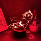 Luz noturna LED 3D Mightys Atoms Astroboys Color Changing Luz noturna LED 3D Mightys Atoms Astroboys Color Changing