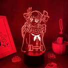 Luz noturna LED 3D My Hero Academia Midoriya Izuku Toga Himiko