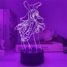 Luz noturna LED 3D My Teens Romantics Comedys Snafus Sakurajimas