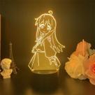 Luz noturna LED 3D Oyama Mahiros Football que muda de cor