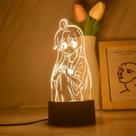 Luz noturna LED 3D Oyama Mahiros Football que muda de cor