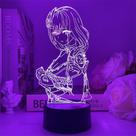 Luz noturna LED 3D Plants vs Zombies Raidens Shoguns