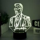 Luz noturna LED 3D que muda de cor para crianças Johnny's Hartmans