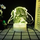 Luz noturna LED 3D Senrens Bankas Murasames com mudança de cor