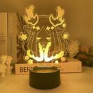 Luz noturna LED 3D Skys Childrens Of Lights: mudança de cor