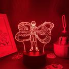 Luz noturna LED 3D Tokyo Ghoul Juuzou Kaneki's Kens