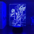 Luz noturna LED 3D Tokyo Revengers Anime para quarto infantil
