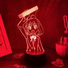 Luz noturna LED 3D Toradoras Kushiedas Minori com mudança de cor Luz noturna LED 3D Toradoras Kushiedas Minori com mudança de cor